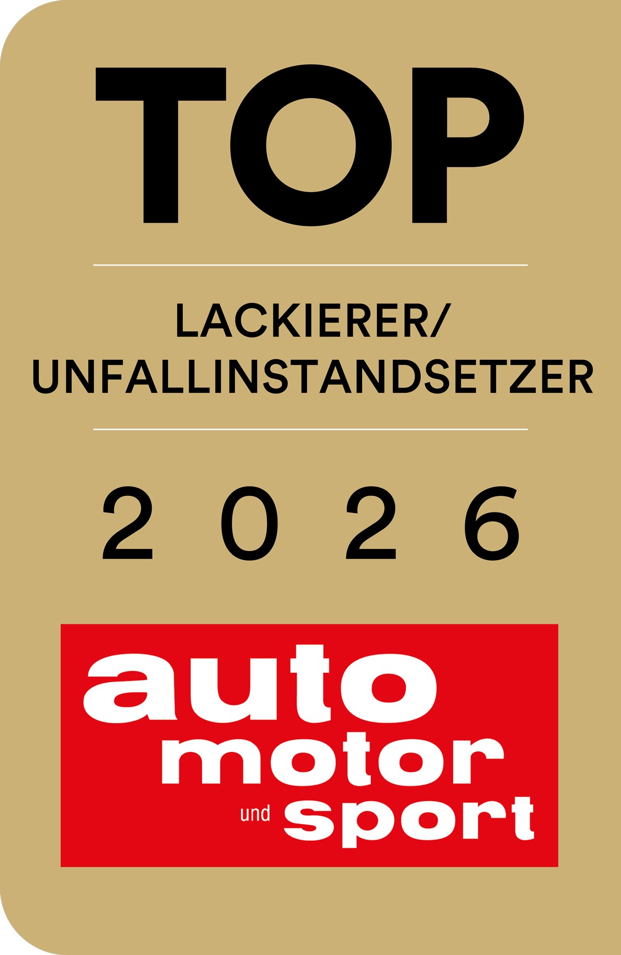 Auszeichnung 2026
